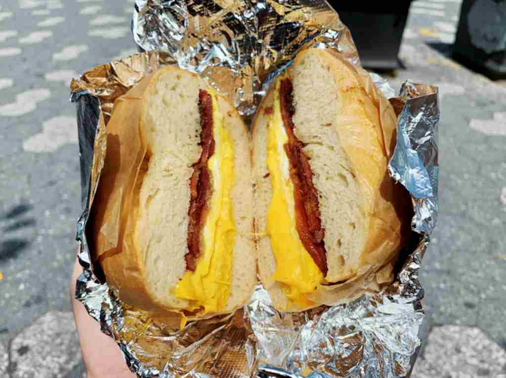 sandwich in foil