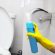 Air freshener spray in bathroom